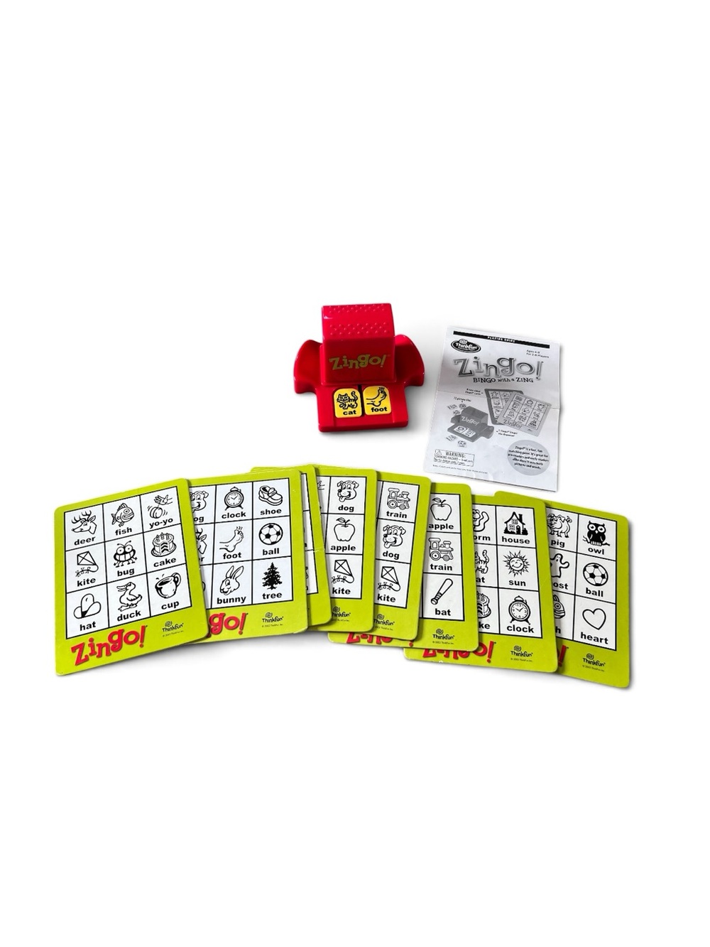 ThinkFun Zingo! Bingo With a Zing Educational Matching Game
